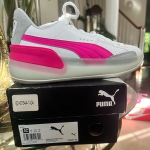 Puma white-pink Flo